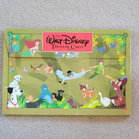 The Walt Disney Treasure Chest 1991 Book Collection Jungle Book Little Mermaid - Picture 2 of 9